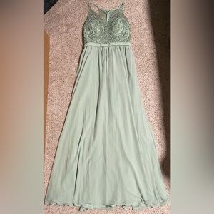 Kennedy Blue Bridesmaid Dress US Size 12 Sage Green #28257 B